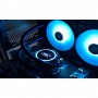 COOLER DeepCool CPU universal. cu LICHID. soc LGA2011(3)/1366/115x & FMx/AM4/AM3x/AM2x - GAMMAXX L240T BLUE